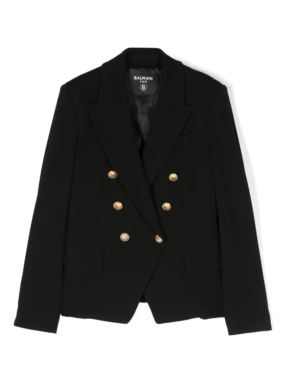 

Пиджак из джерси Balmain Kids, черный