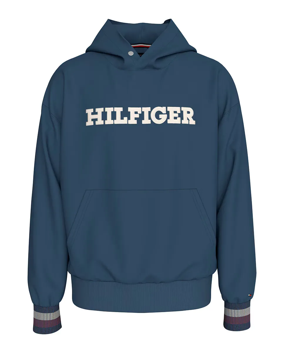 

Мужская толстовка больших размеров Tommy Hilfiger, цвет Azul Índigo