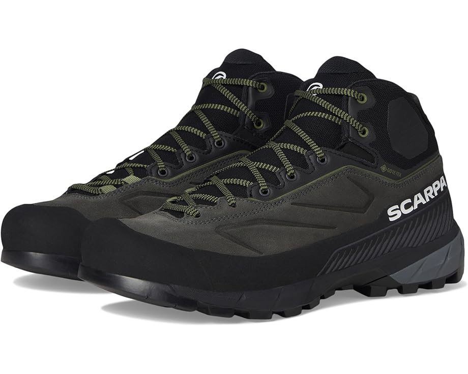 

Треккинговые кроссовки Scarpa Rapid XT Mid GTX, цвет Shark/Military