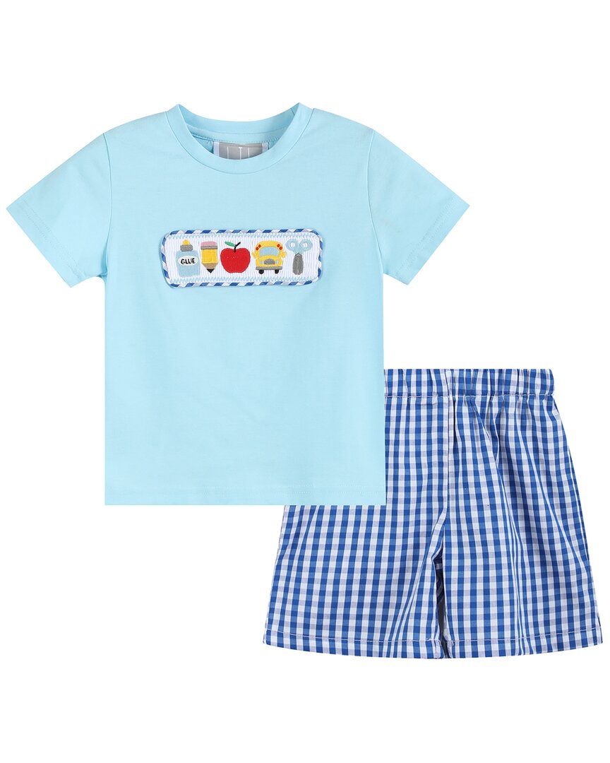 

Лил Кактус комплект из футболки и шорт Lil Cactus, синий