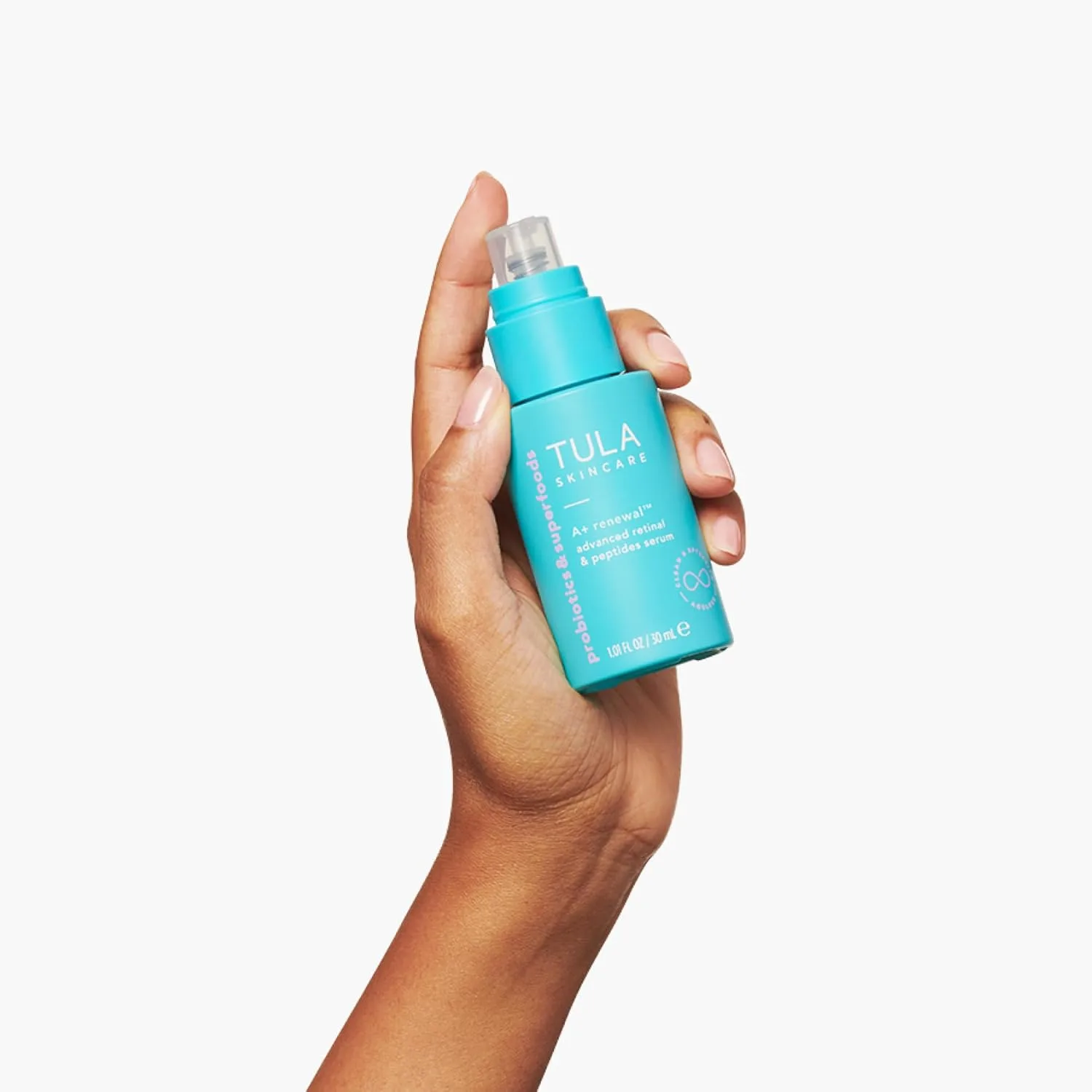 Сыворотка Tula — Для лица Skin Care A+ Renewal Advanced Retinal + Peptides Serum - ночная для лица, 35 мл — фото 3