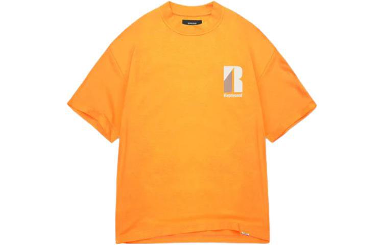 

REPRESENT Футболка мужская оранжевая, Оранжевый, REPRESENT Футболка мужская оранжевая