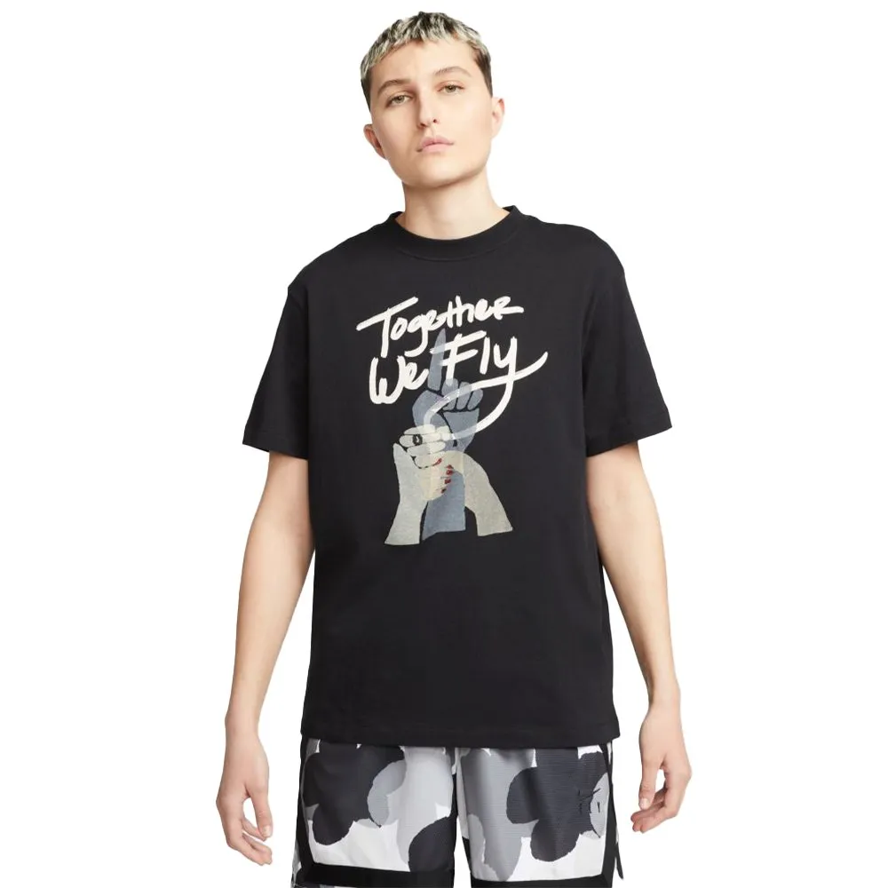 

Футболка с коротким рукавом Nike BF Swosh Fly, черный