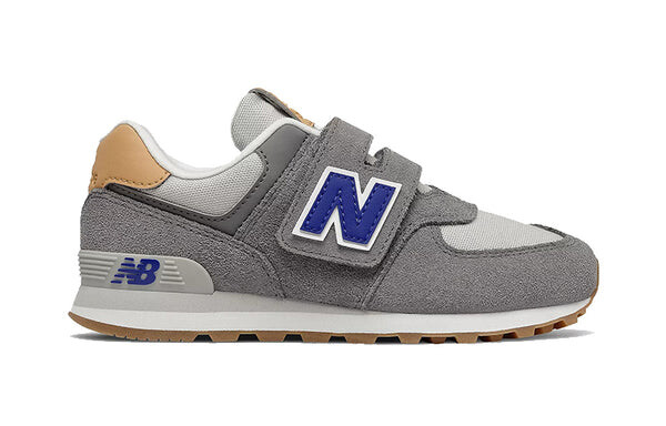 Кроссовки 574 обувь New Balance, серый — фото 2