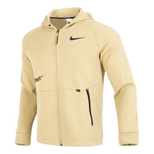 

Куртка Nike Pro Therma-FIT Jacket 'Light yellow', желтый