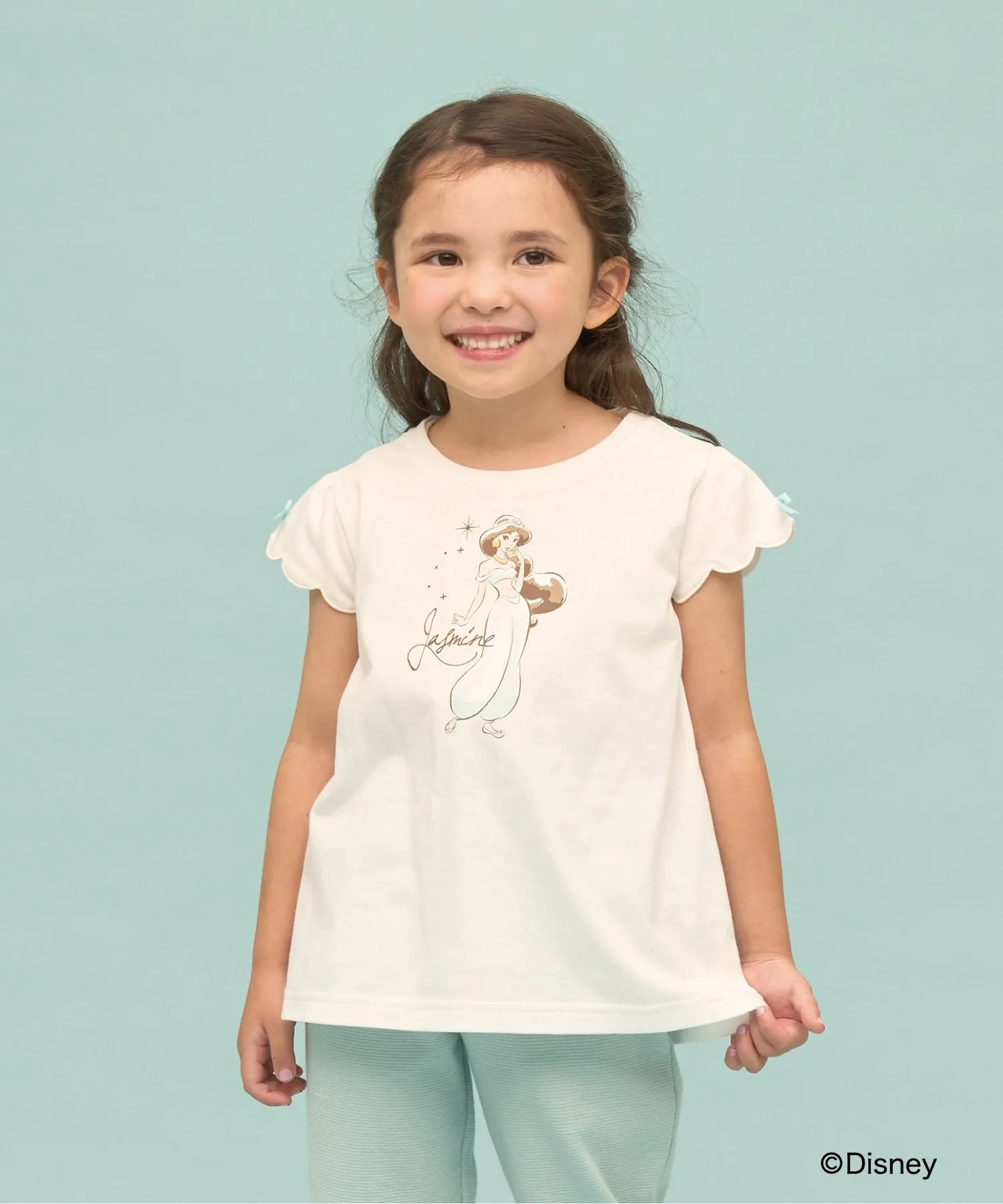 Детская футболка с Disney принтом Lycee mine быстрая сушка Off White