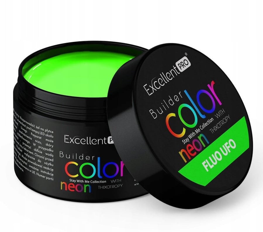 

Excellent Pro Builder Gel Neon Green Fluo Ufo 30 г