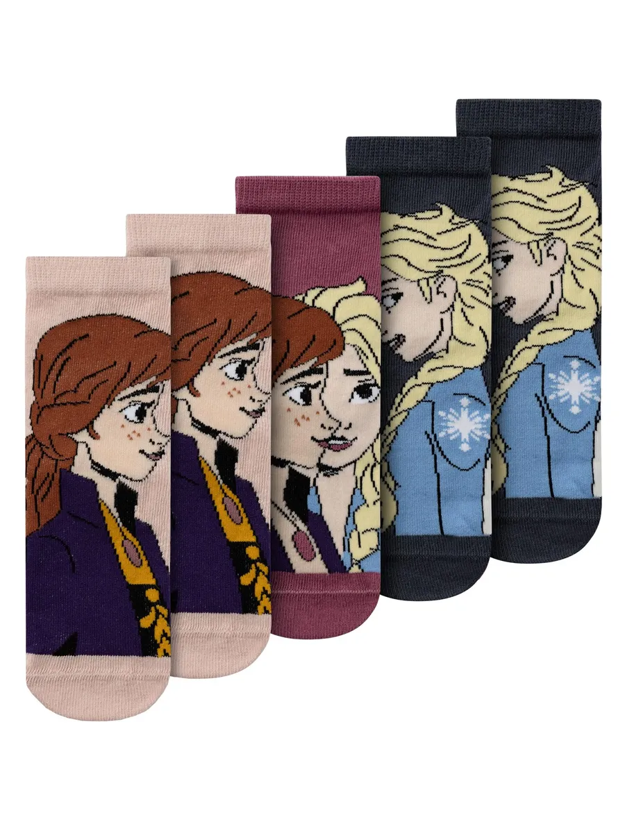 

Носки Name It "NMFOBSA FROZEN 5P SOCK WDI" (упаковка, 5 пар), розовый
