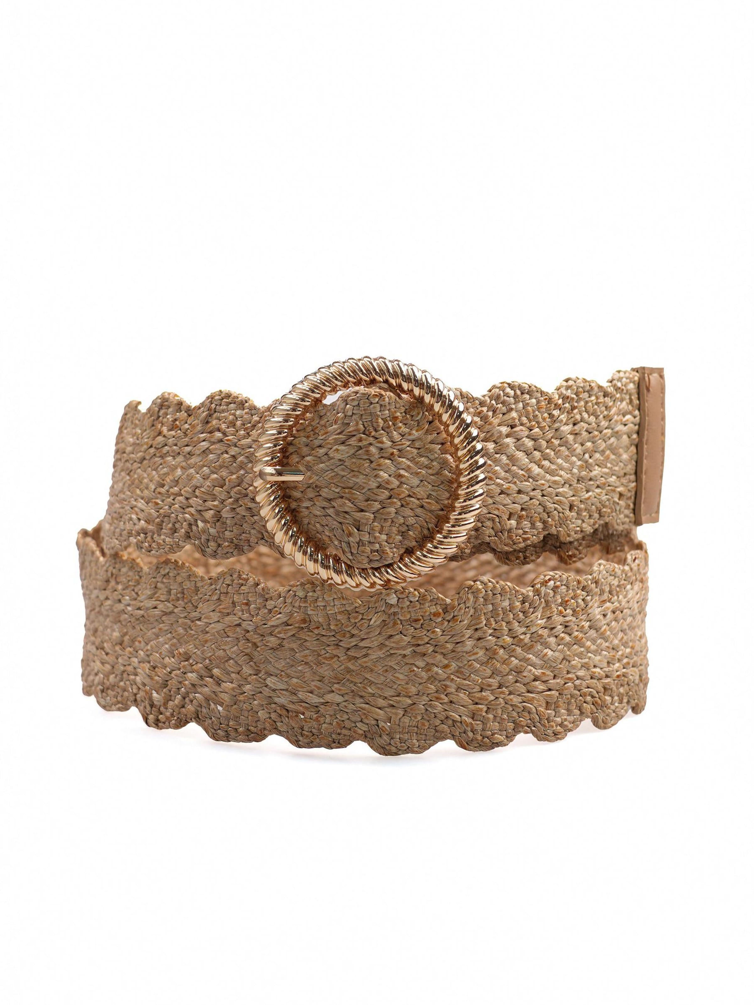 

AVANT-GARDE PARIS Ремень 'Cesira' в бежевом цвете