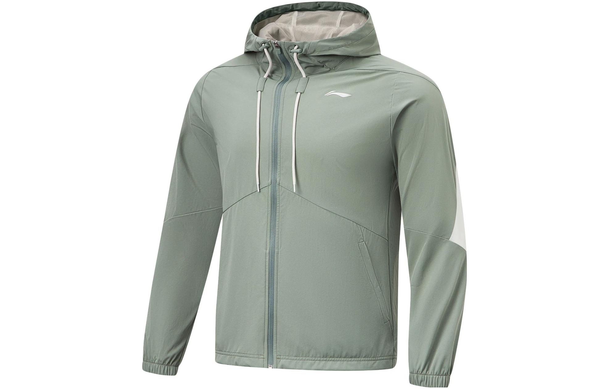 

Куртка для фитнеса LiNing Men's Gray Green, Зеленый, Куртка для фитнеса LiNing Men's Gray Green