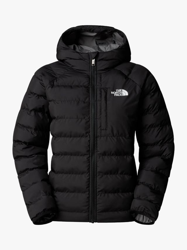 Детская двусторонняя куртка с капюшоном Perrito The North Face, Black/Pearl — фото 4