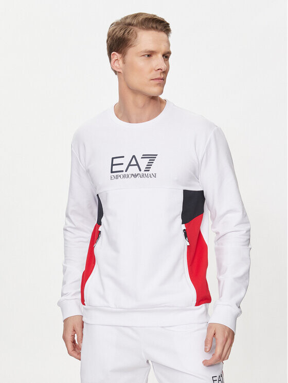 

Толстовка стандартного кроя Ea7 Emporio Armani, белый