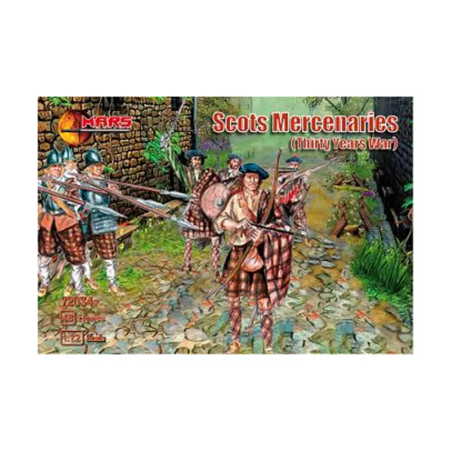 

Шотландские наемники, Thirty Years War Miniatures (1:72) (Mars Figures)