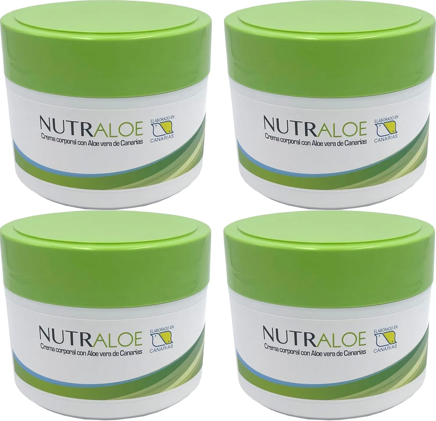 Увлажняющий крем для тела с алоэ вера 250 мл, 4 шт. Nutraloe