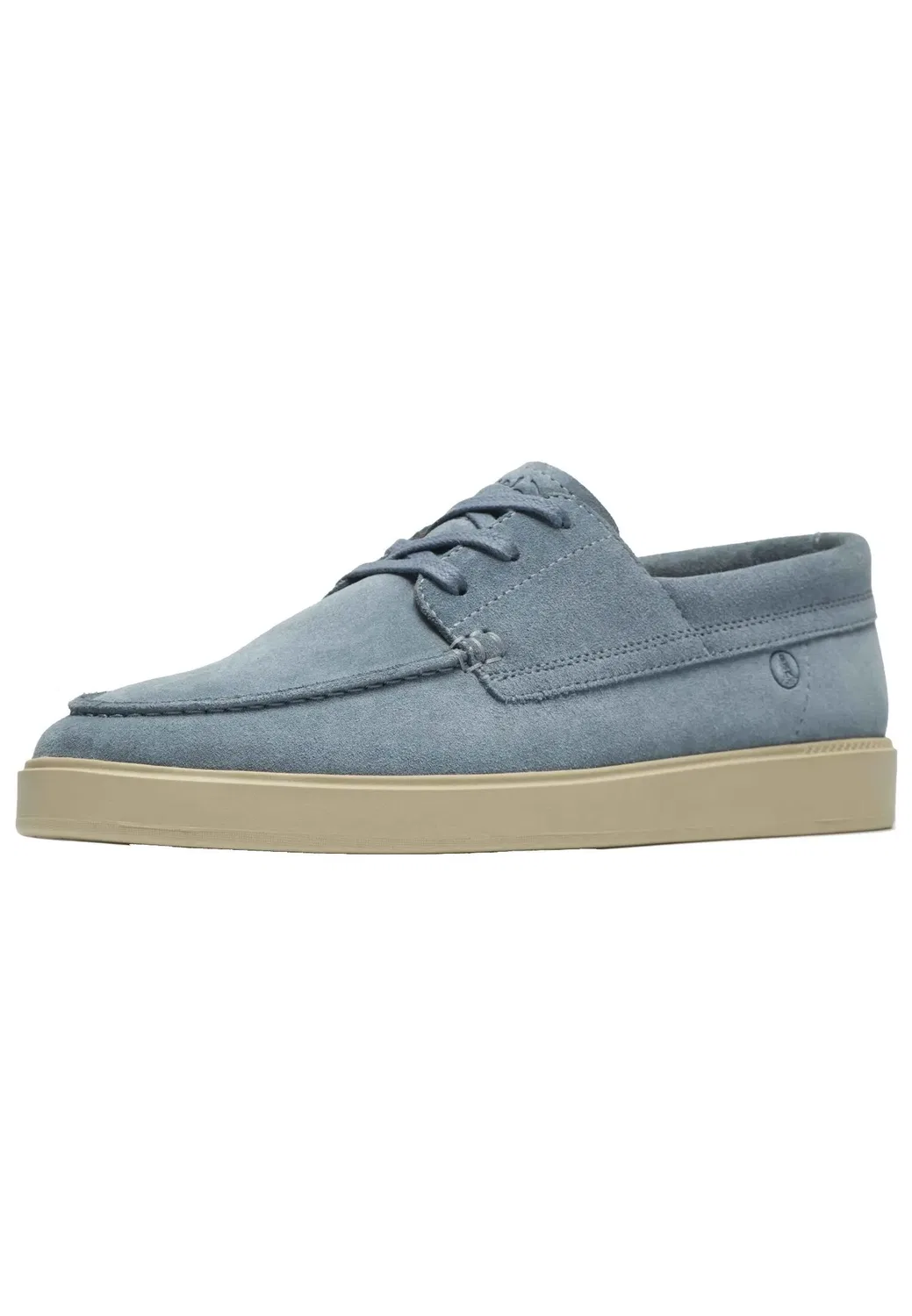 Полуботинки с текстурой кожи Clarks, голубой