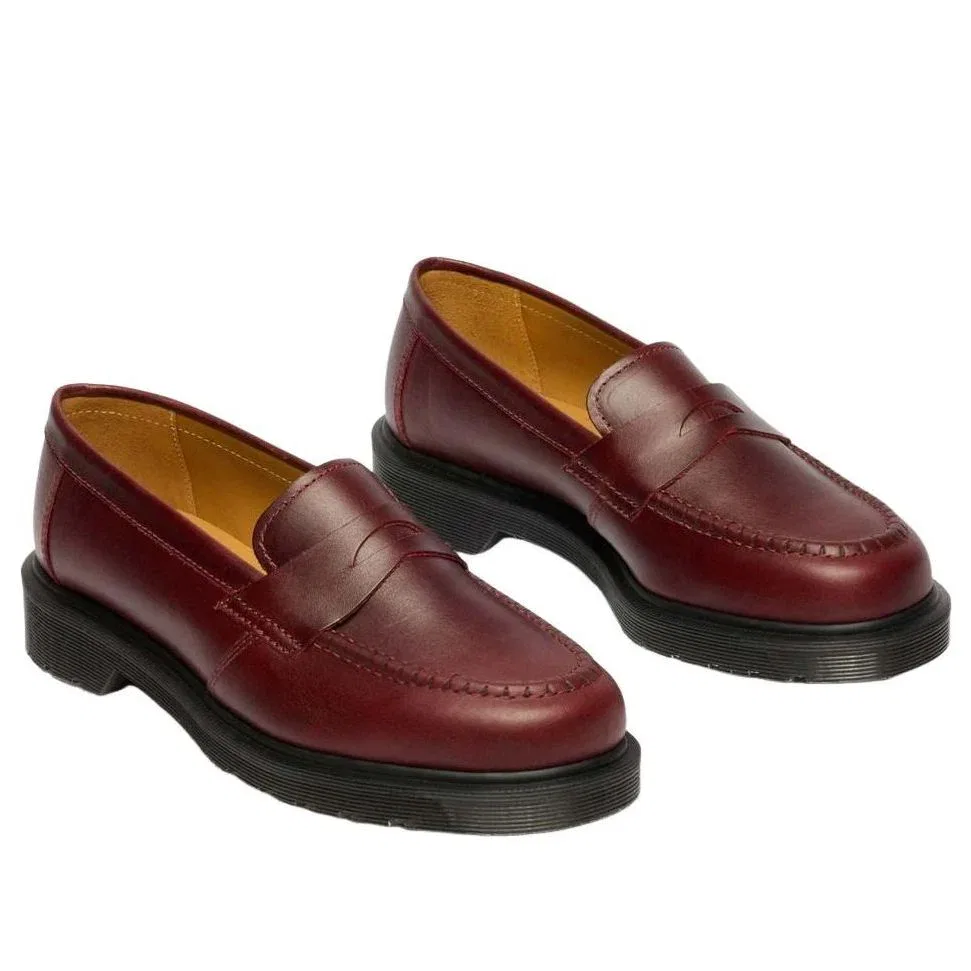 Лоферы Dr. Martens MIE Delapre Penny Loafer 'Burgundy' 42692600, бордовый — фото 3