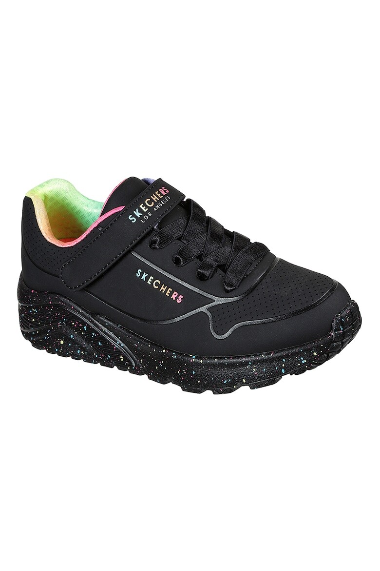 

Туфли Uno Lite из экокожи на липучке Skechers, черный