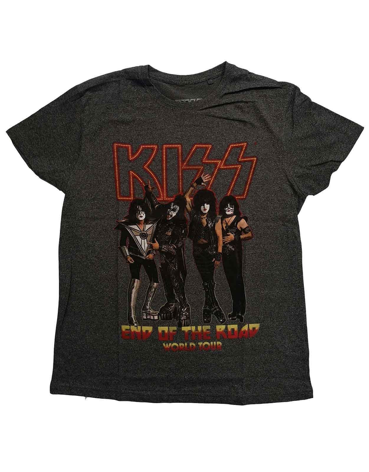 

Футболка «Конец дорожного тура» KISS, черный