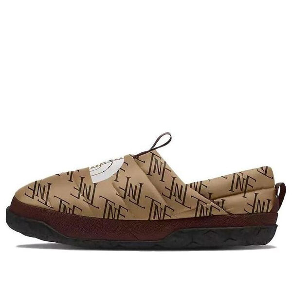 

Кроссовки nuptse mules 'almond butter monogram' The North Face, бежевый