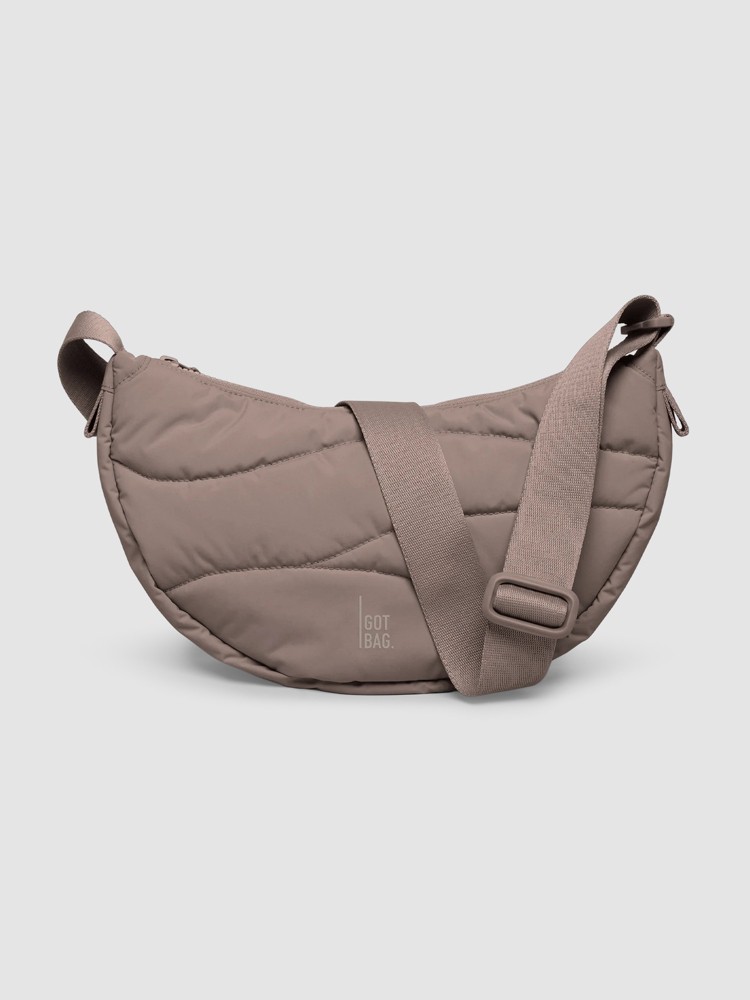 

Сумка через плечо Got Bag Wavy Puffer Moon Monochrome Umhängetasche, oyster