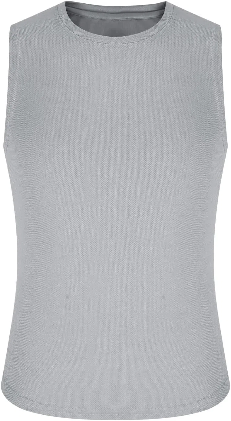 Мужской топ для тренировок, Quick-Dry Mesh, Gy2 — фото 4