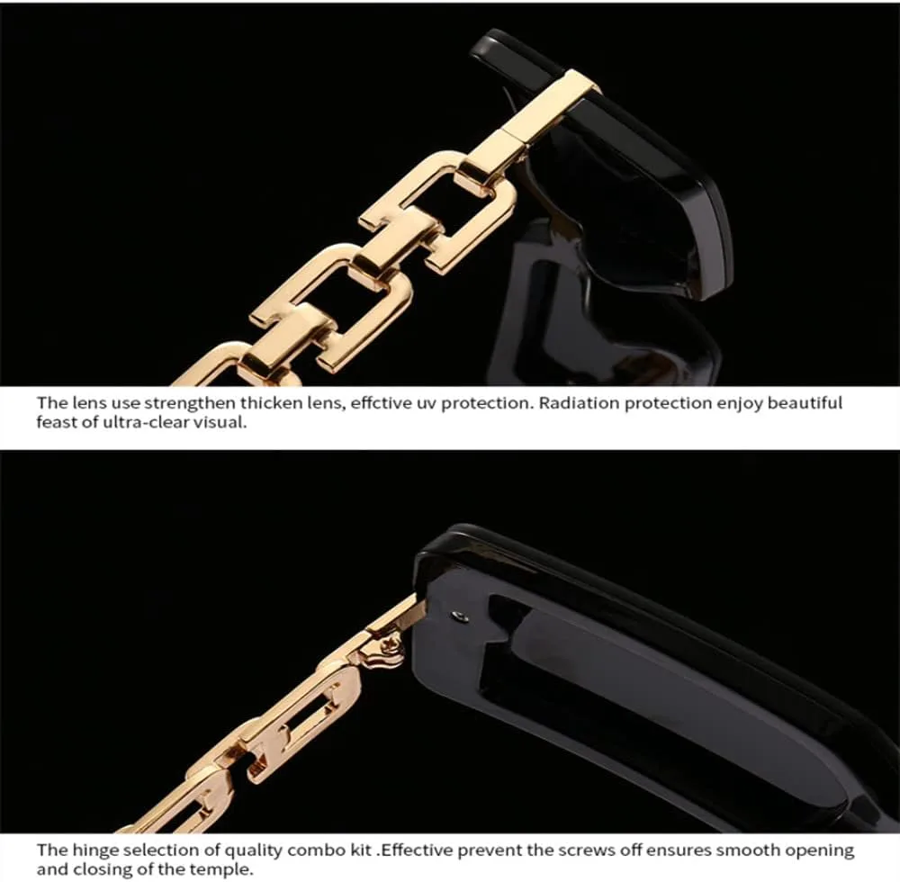 

MUTYNE Модные квадратные солнцезащитные очки класса люкс для женщин и мужчин, современные винтажные солнцезащитные очки с защитой от УФ-излучения UV400, Leopard Tea