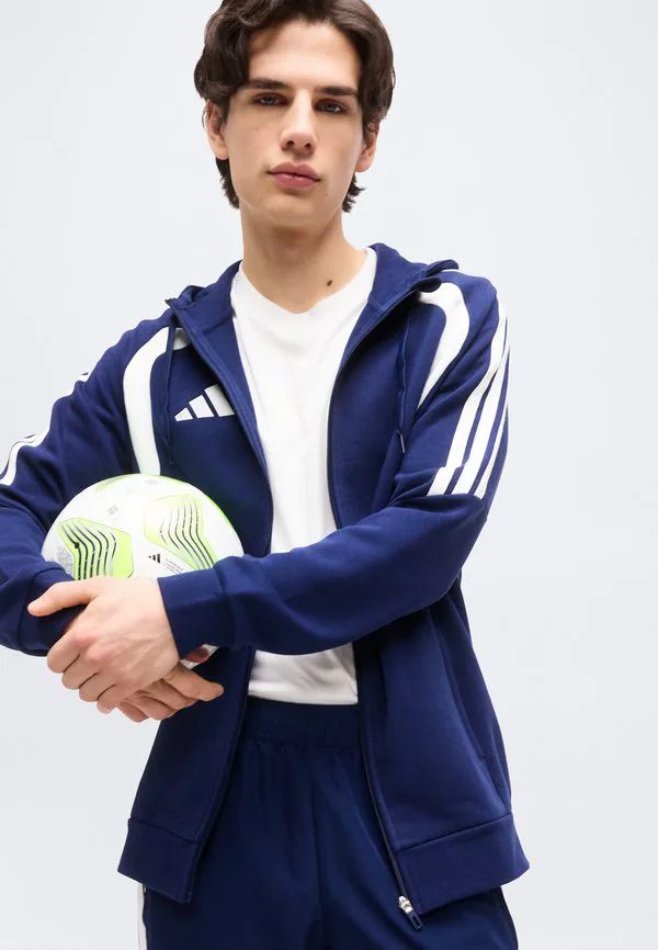 Брюки для презентации лиги tiro26, спортивные штаны Adidas Performance, Team Navy Blue/White — фото 4