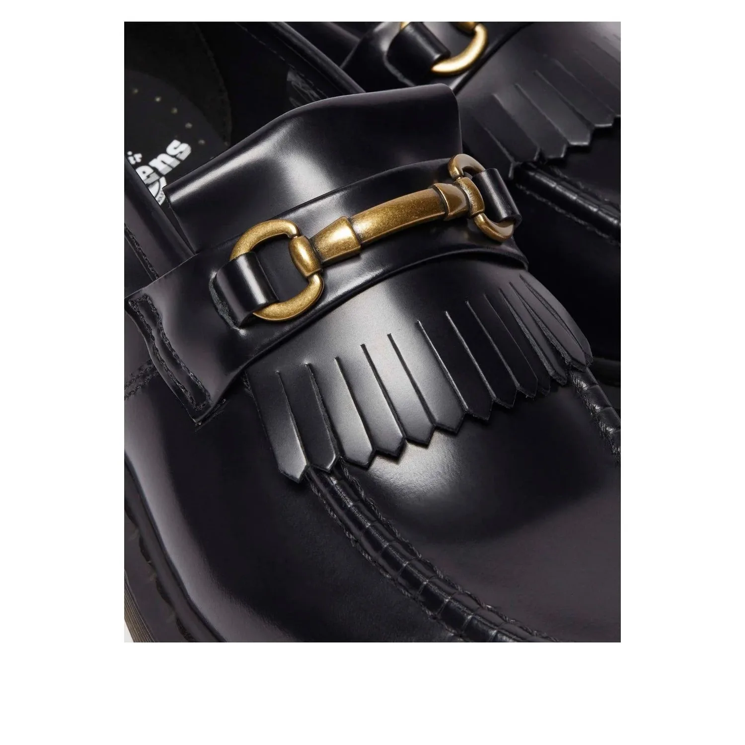 Лоферы Dr. Martens 25 Adrian Loafers 'Black' — фото 3