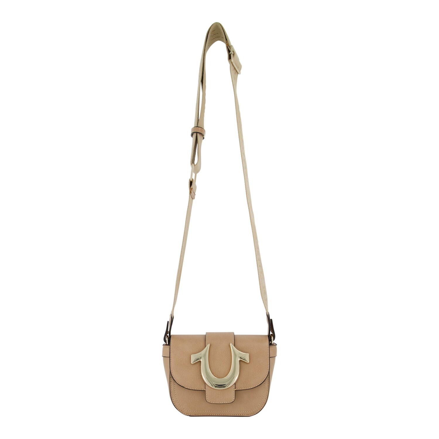 

Мини-кроссбоди True Religion с клапаном, черный, цвет Tan