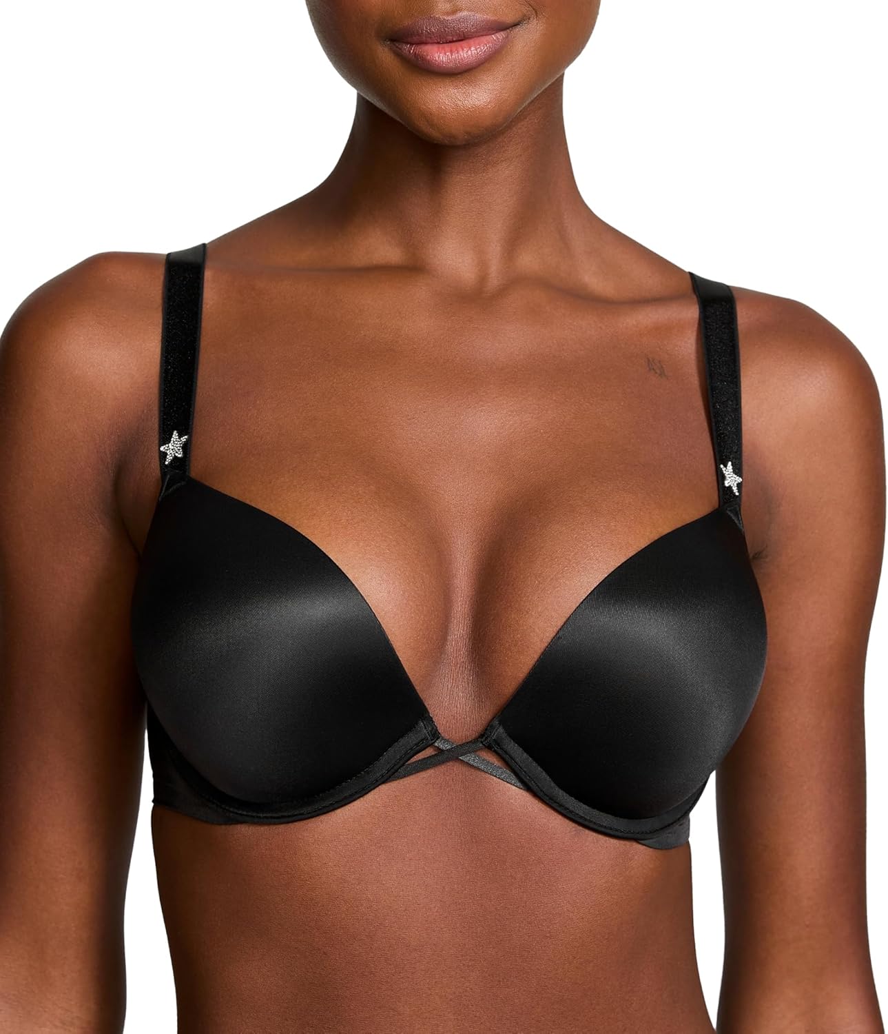 

Бюстгальтер Very Sexy Bombshell Adds-2-Cups Push Up от Victoria's Secret, Black Star Strap