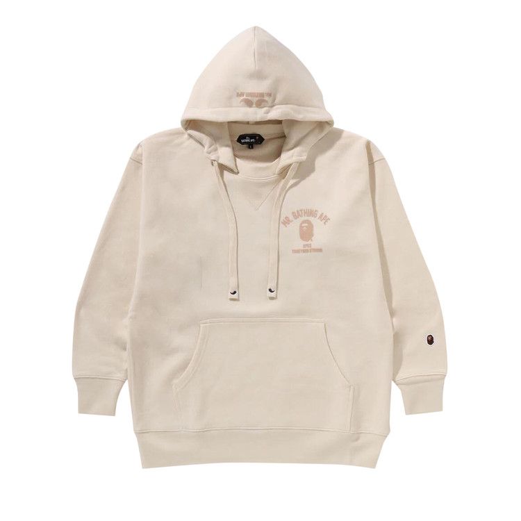 

Худи BAPE College Pullover Hoodie, Ivory