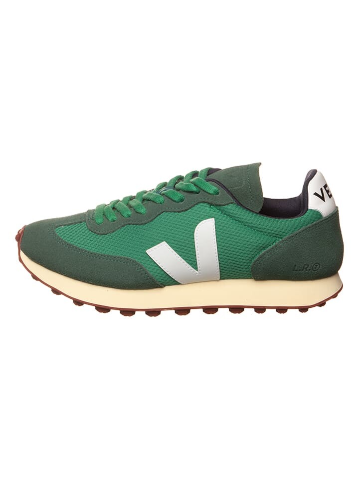 

Кроссовки на шнуровке Veja Sneakers Rio Branco, цвет Grün/Weiß