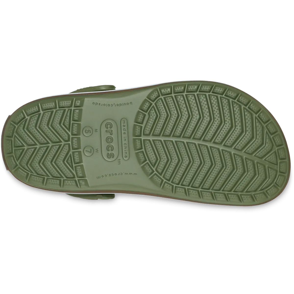 Crocband Gum Clog Crocs, Cargo — фото 4