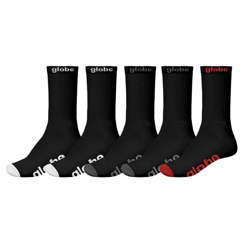 

Носки Globe OG short 5 pairs, черный