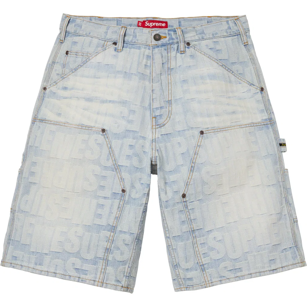 Шорты джинсовые Double Knee Supreme SS26 черные — фото 4
