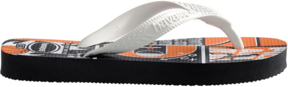 Детские шлепанцы Havaianas: удобные, легкие и практичные, с яркими рисунками, широкими ремешками и нескользящей подошвой, белый — фото 3
