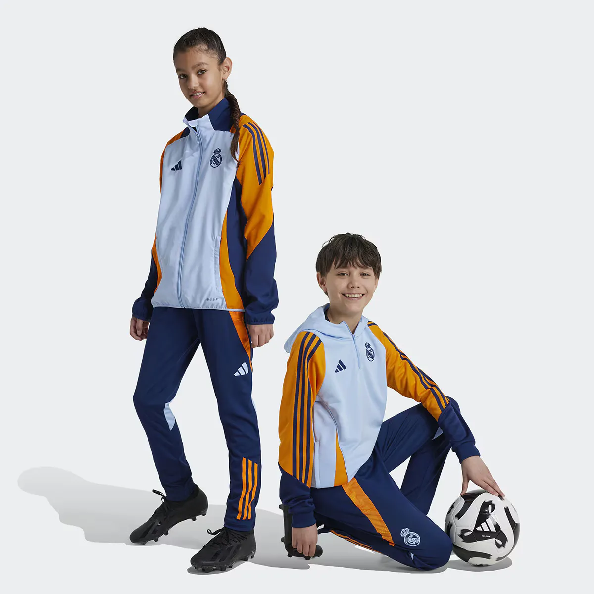 

Реал Мадрид CF Tr Pnt Y Adidas детские брюки, синий