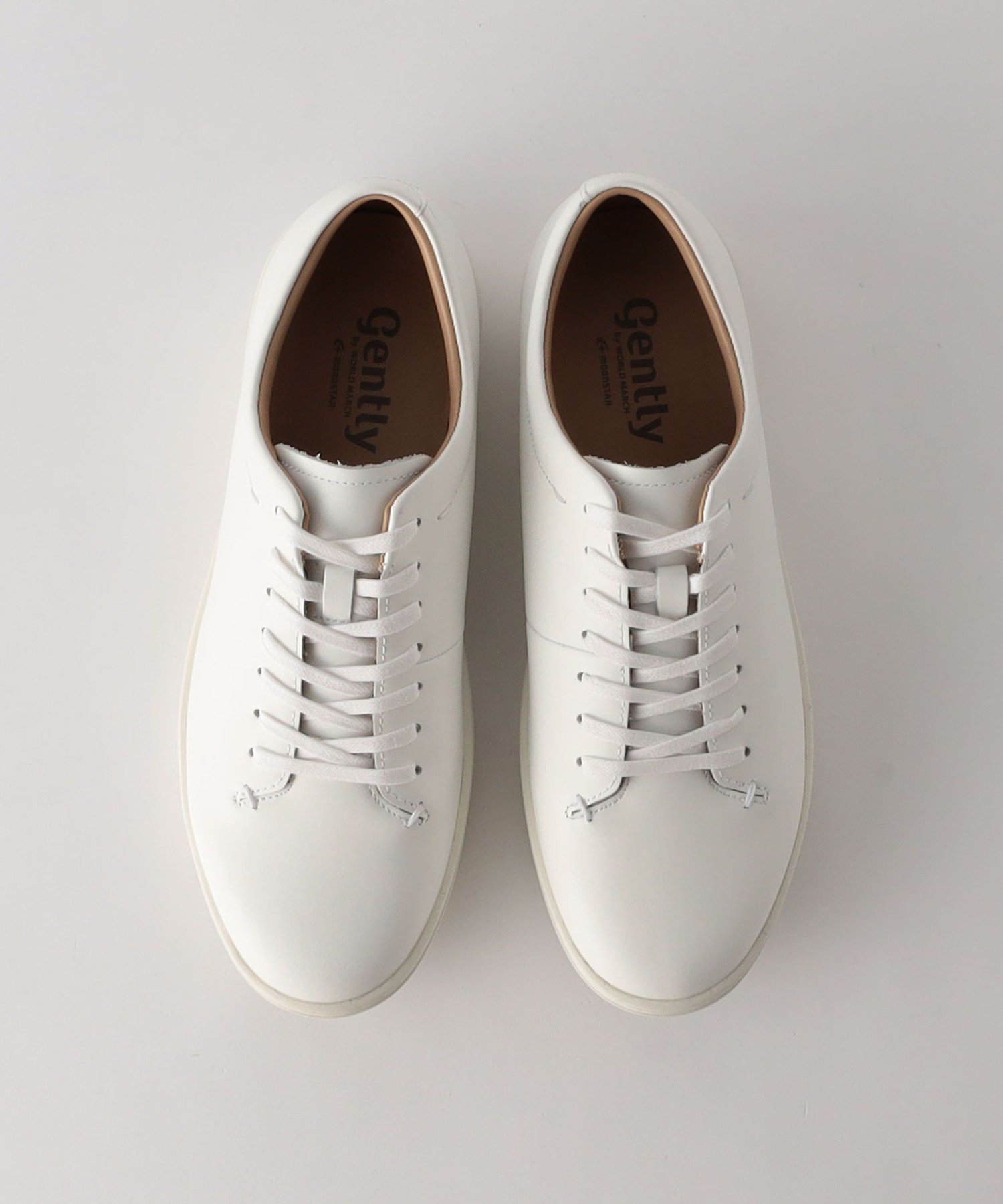 кроссовки Gentle Balmoral UNITED ARROWS green label relaxing, WHITE — фото 3