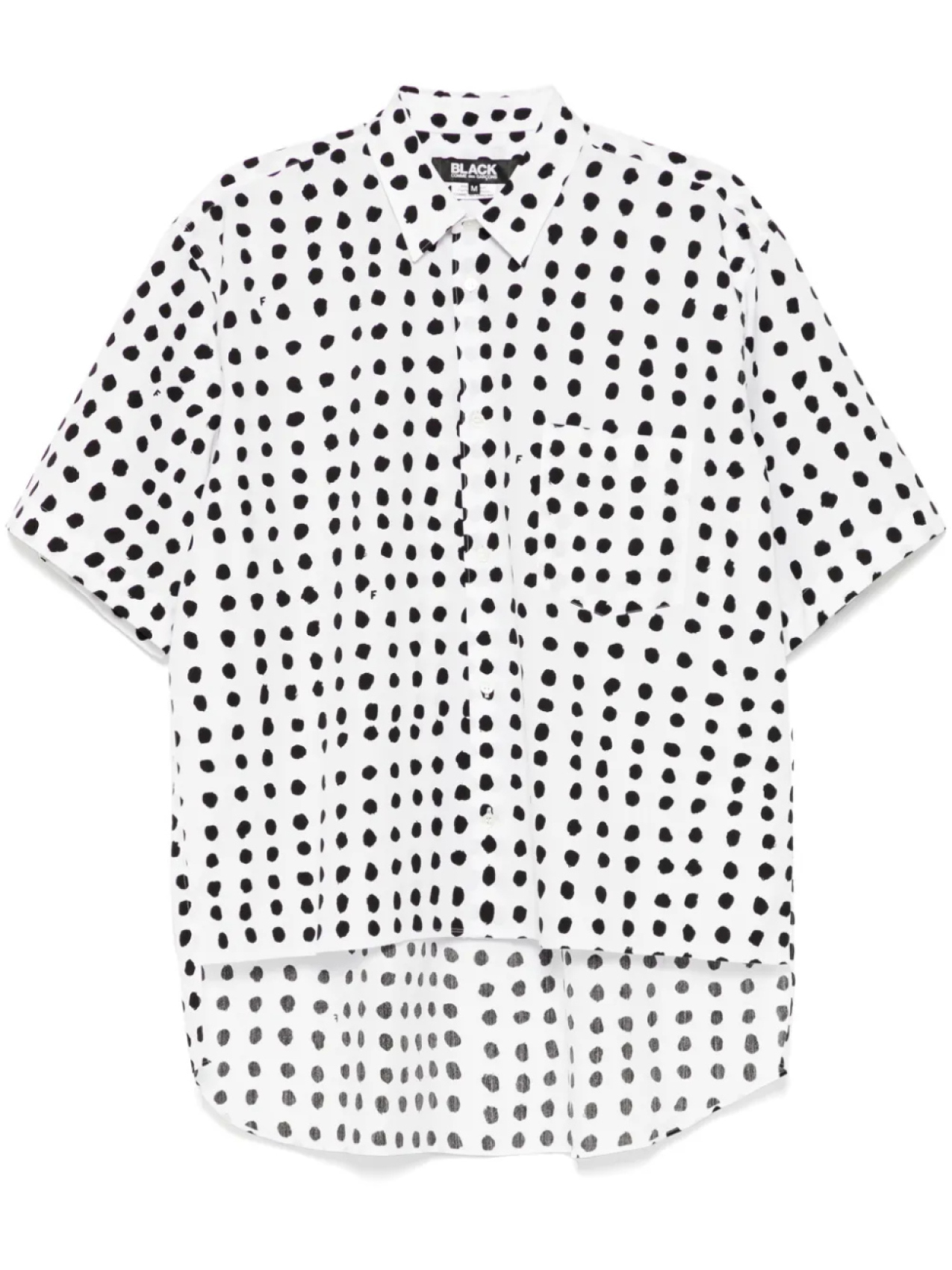 

Черная рубашка Comme Des Garçons Filip Pagowski в горошек Black Comme Des Garçons, белый