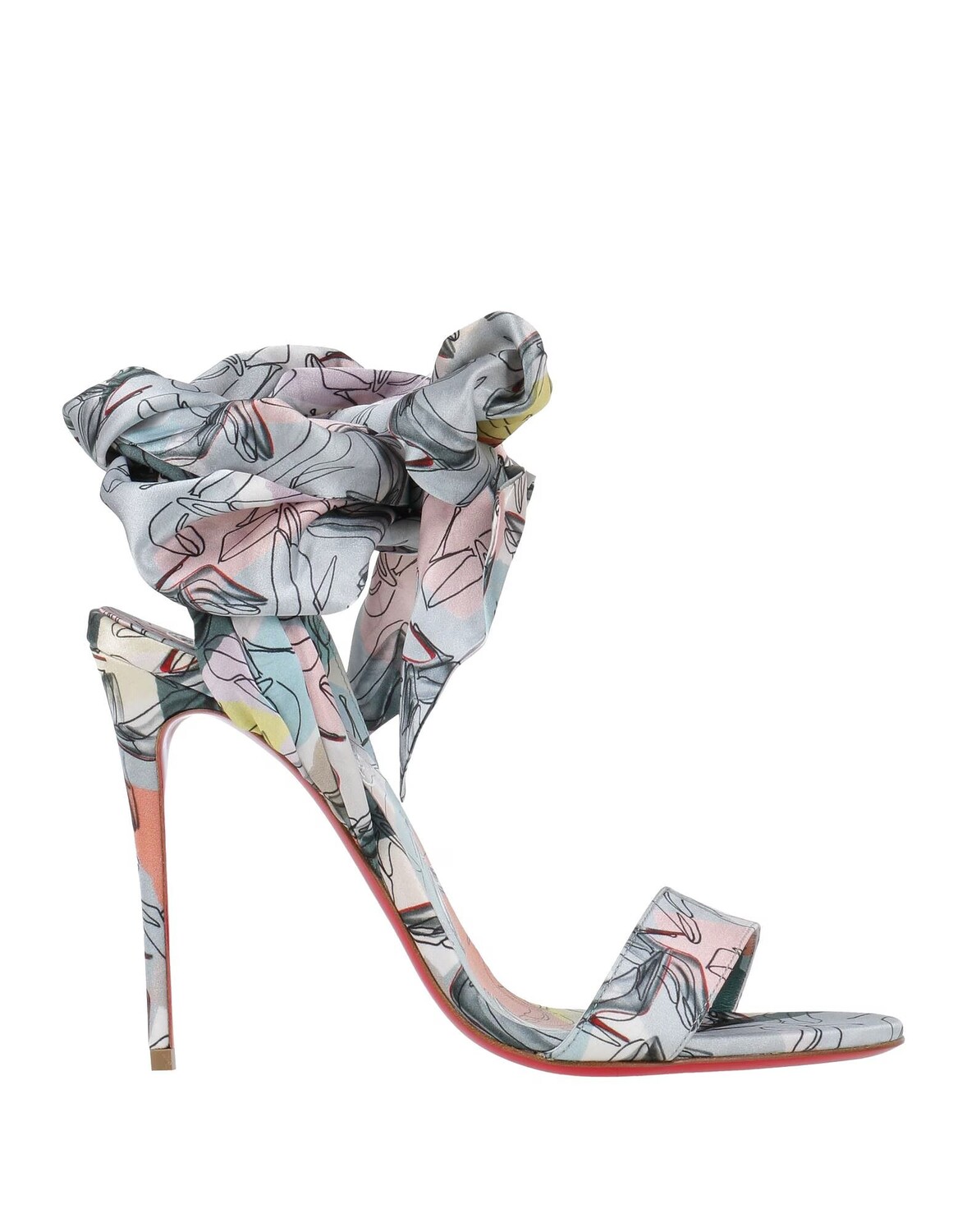 

Сандалии Christian Louboutin, небесно-голубой