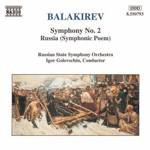 

CD диск Balakirev / Golovschin / Russian State Symphony: Symphony 2
