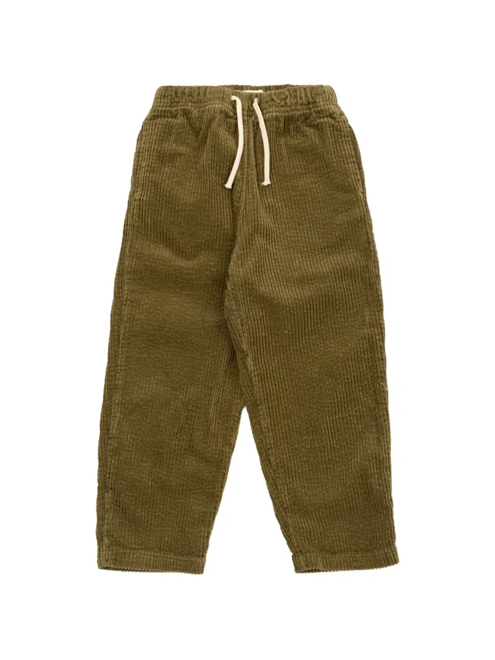Вельветовые брюки Padow на шнуровке American Vintage Kids, зеленый