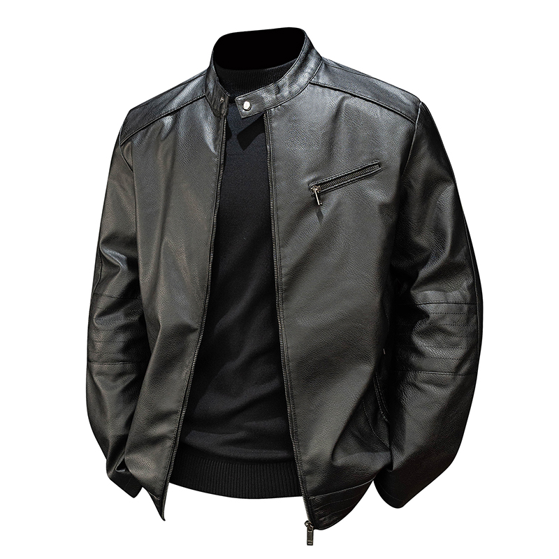 

Пуховик Unisex Stand Collar Fleece lined VanCamel, черный