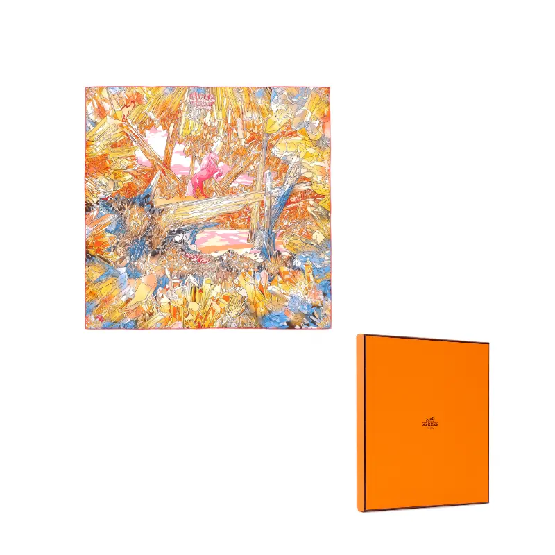 

HERMES Шёлковый шарф Multicolor, Multicolor