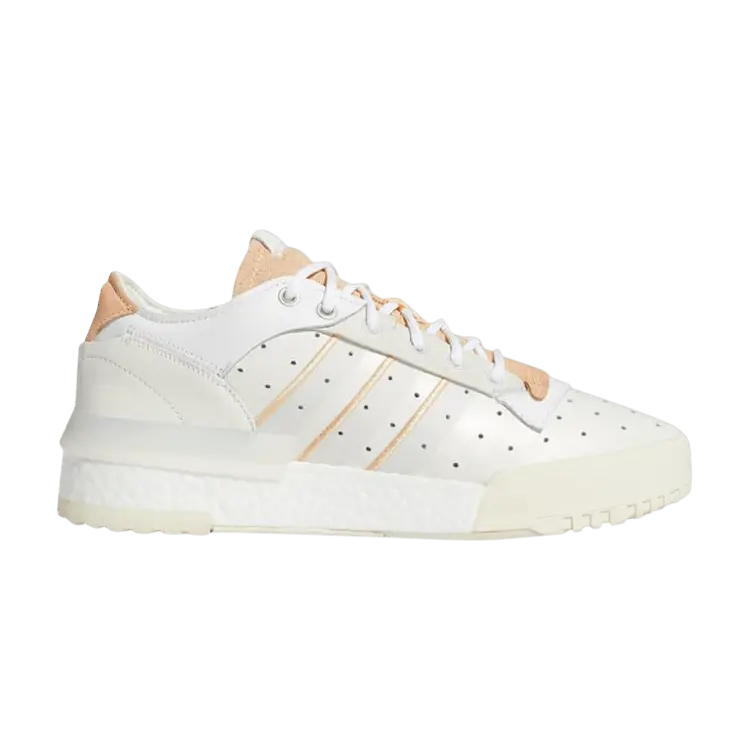 

Кроссовки adidas Rivalry RM Low 'White Glow Orange', белый