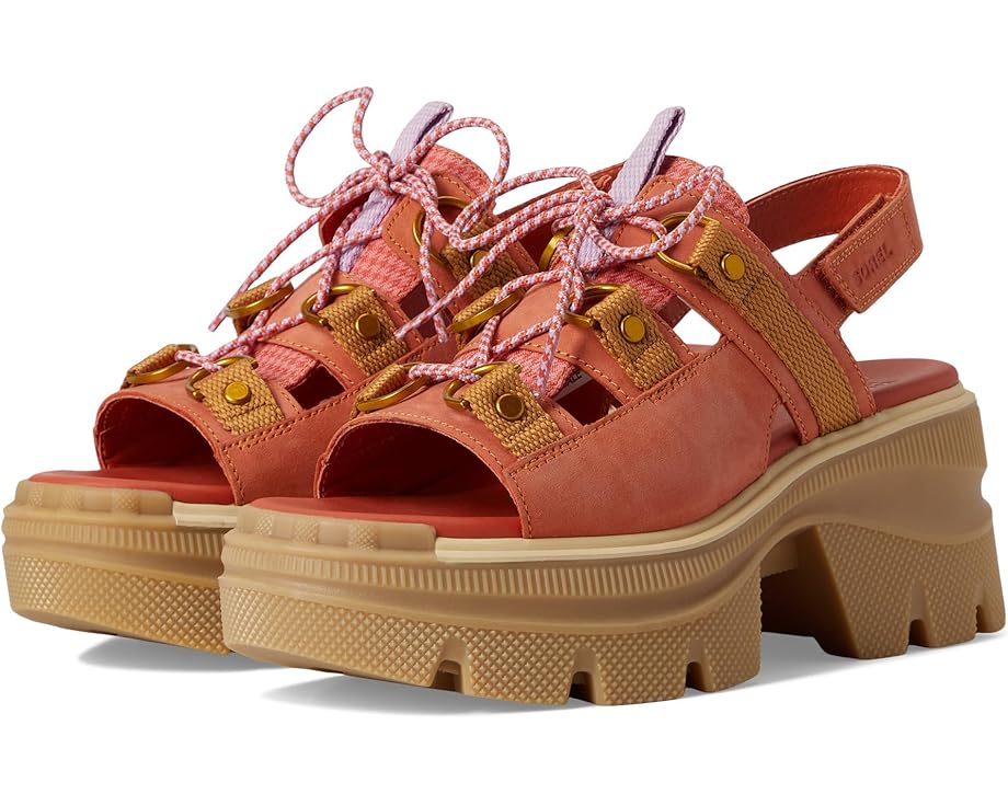 Туфли SOREL Rein CB Lace Platform, цвет Tuscan/Gum