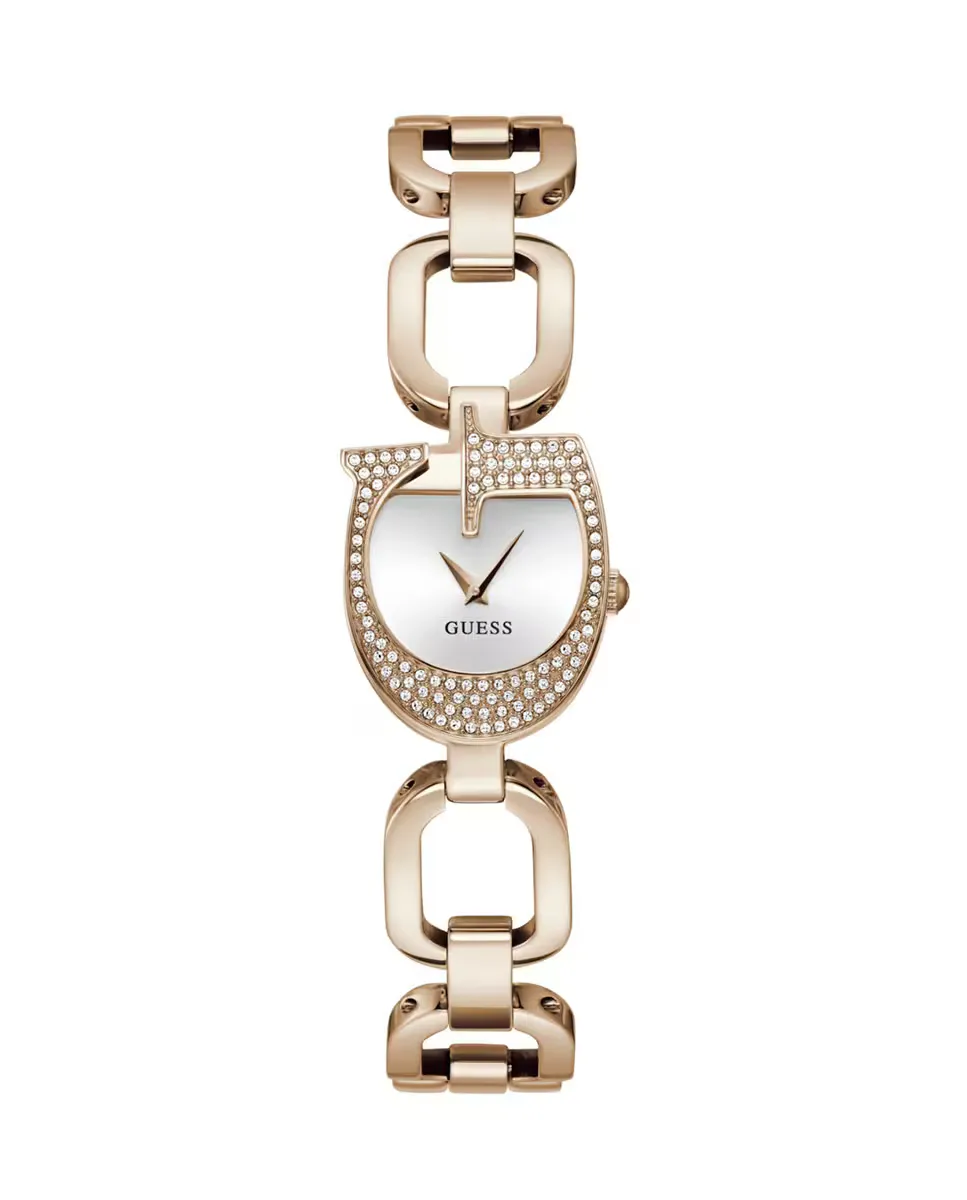 

Женские стальные часы Gia GW0683L3 с ремешком из розового золота Guess