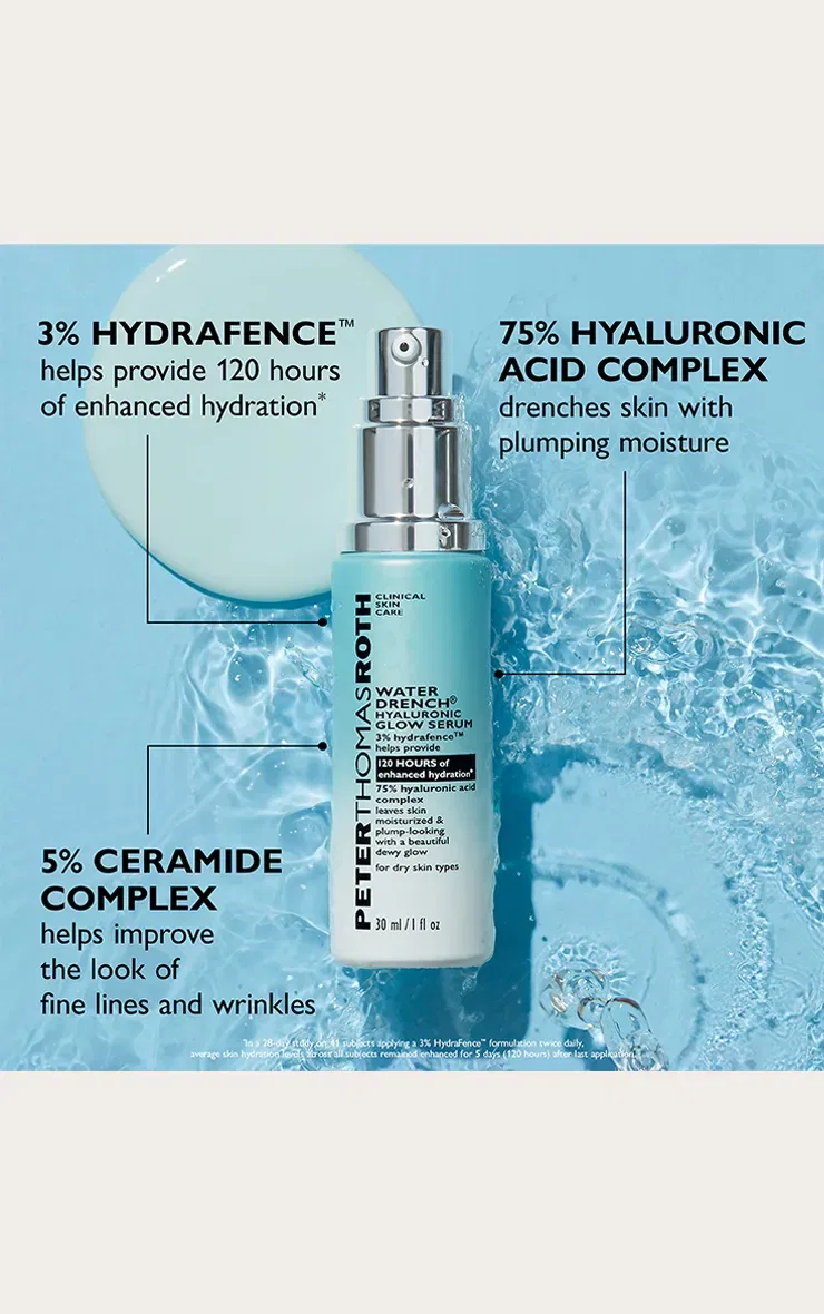 Набор для увлажнения кожи Water Drench Hydra-Besties 7 предметов Peter Thomas Roth Prettylittlething, белый — фото 2