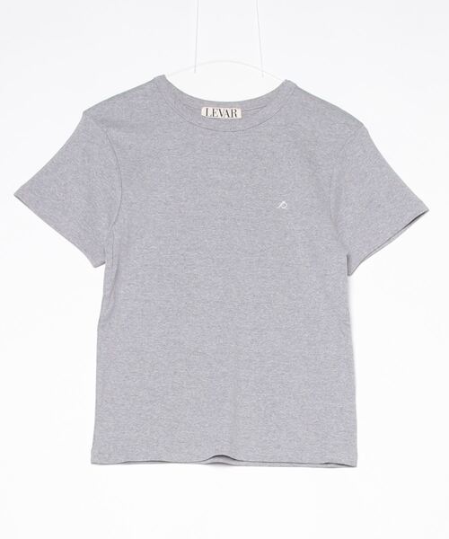 

SHIPS Футболка из хлопка, крой базовый, бренд LEVAR:DE, цвет светло-серый