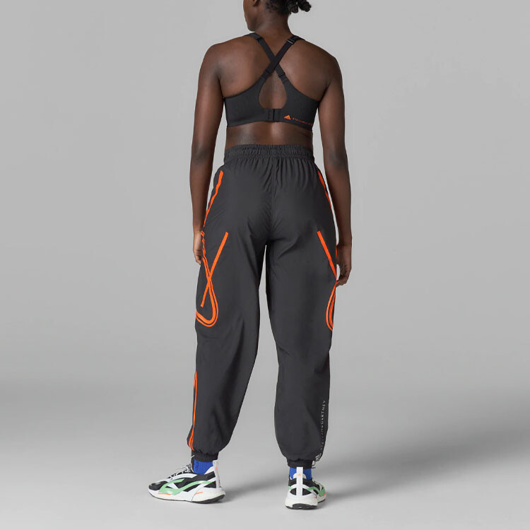 Трикотажные спортивные штаны Stella McCartney X Stella McCartney Co-titled Series для женщин, угольно-серые Adidas — фото 3
